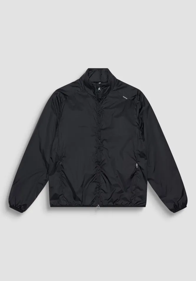 Field Jackets And Coats Men Antony Morato Regular Fit Lightweight Nylon Jacket With Dupont Sorona Synthetic Padding Black