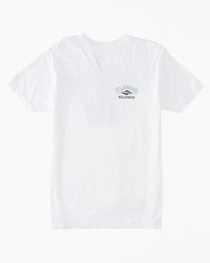 Flamingo Arch TShirt White Men Billabong TShirts