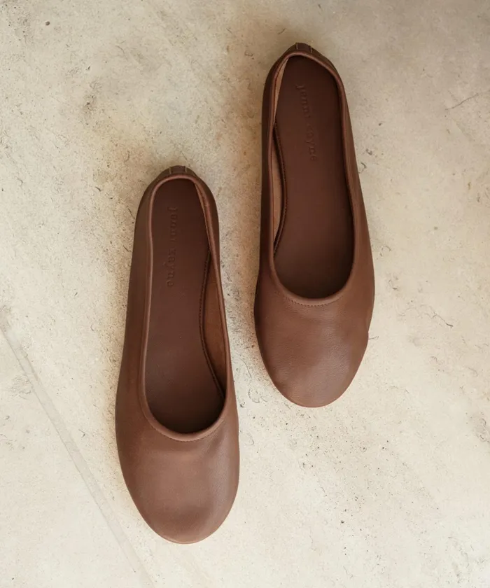 Flats and Loafers Women Jenni Kayne Charlotte Ballet Flat Saddle