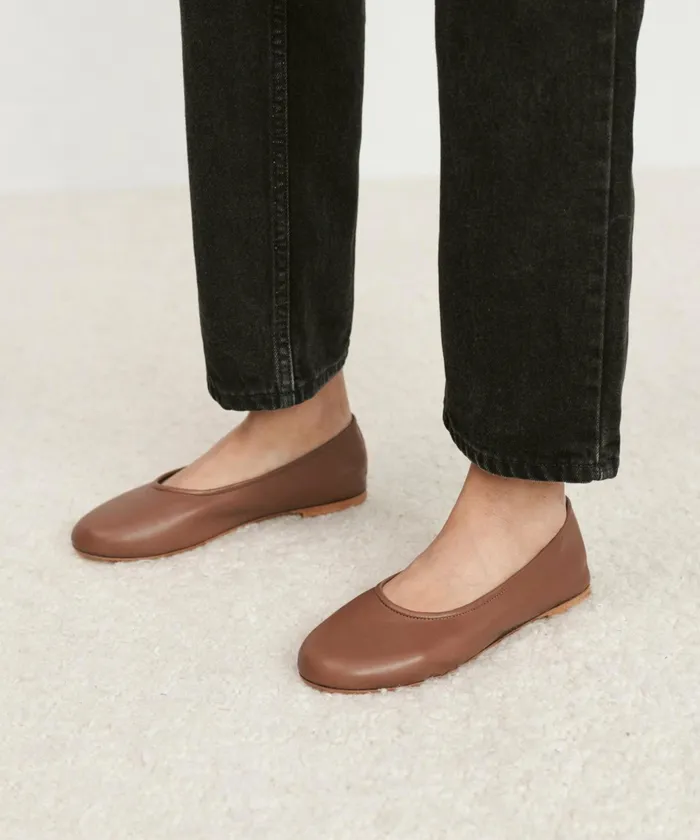 Flats and Loafers Women Jenni Kayne Charlotte Ballet Flat Saddle