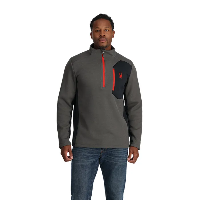 Fleece Mens Spyder Bandit Half Zip 8211 Polar