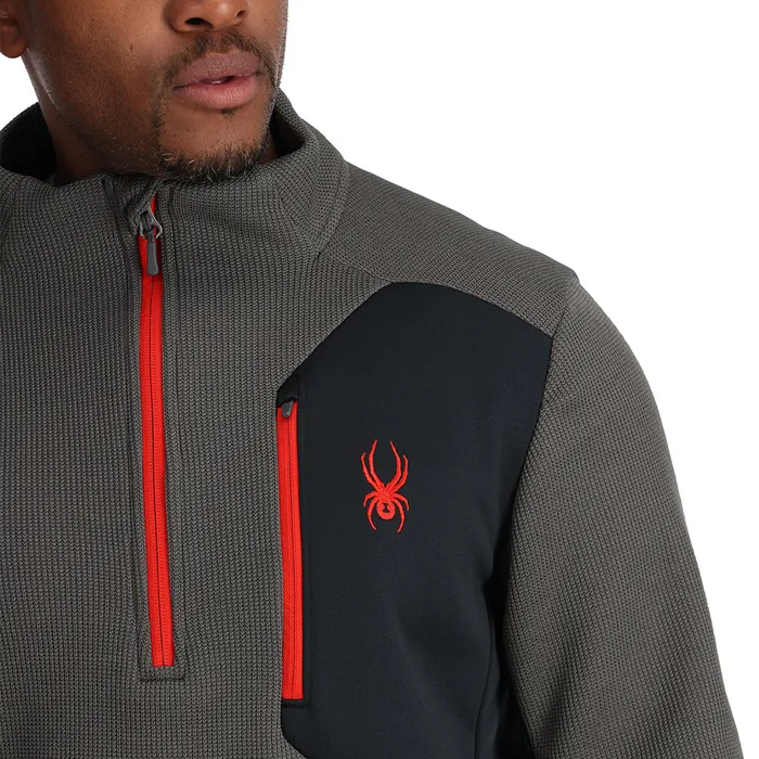Fleece Mens Spyder Bandit Half Zip 8211 Polar