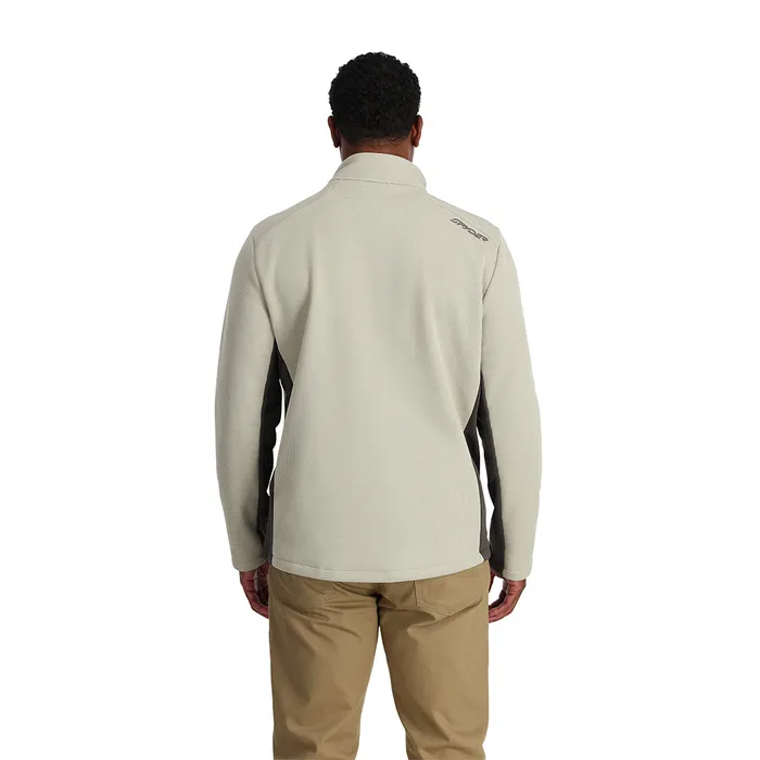 Fleece Mens Spyder Bandit Half Zip 8211 Sandstorm