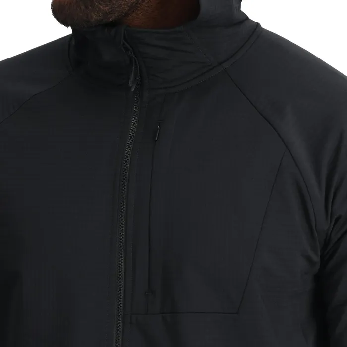 Fleece Mens Spyder Matrix Gridweb Hoodie 8211 Black