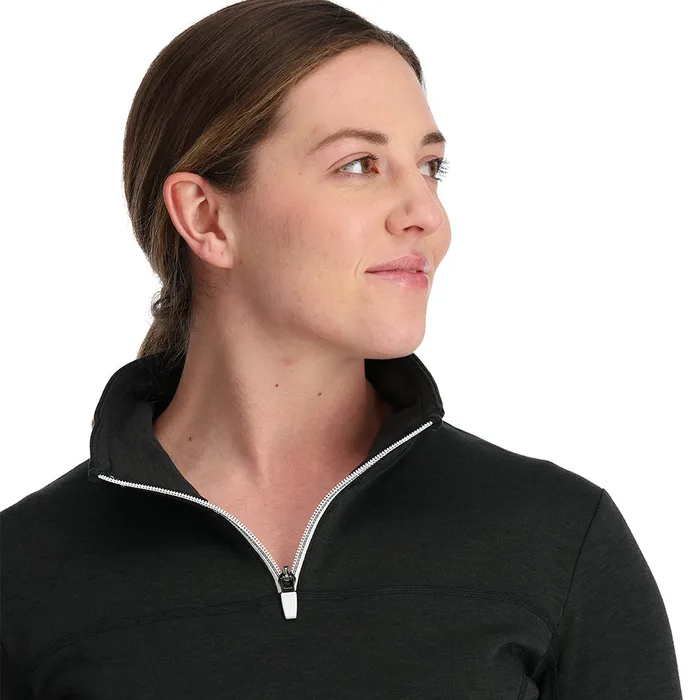 Fleece Womens Spyder Speed Half Zip 8211 Black