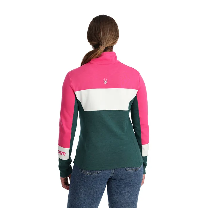 Fleece Womens Spyder Speed Half Zip 8211 Cypress Green