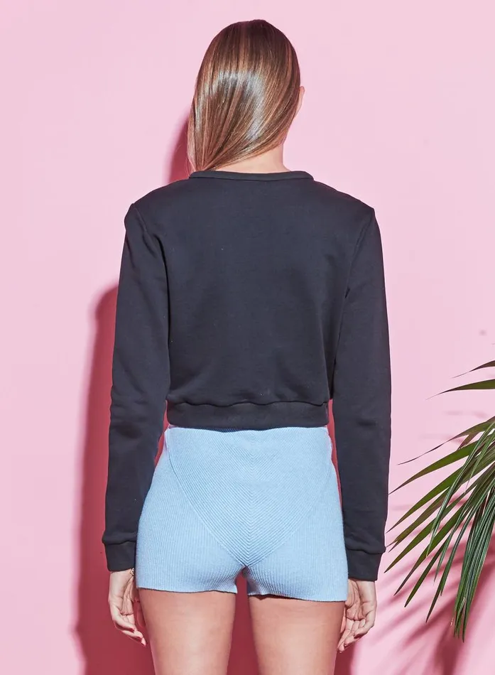 Fleur Du Mal Bottoms Women Knit Rib Short Ice Queen Fleur Du Mal Bottoms Women Knit Rib Short Ice Queen