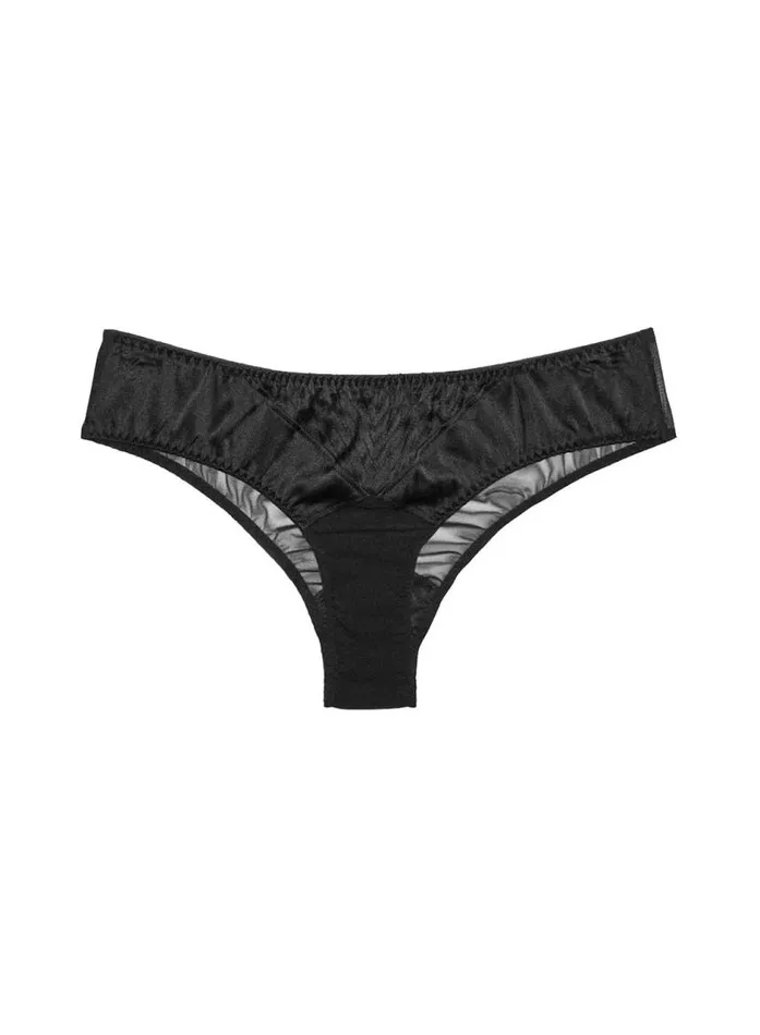 Fleur Du Mal Bridal Women Top Stitch Bikini Black Fleur Du Mal Bridal Women Top Stitch Bikini Black