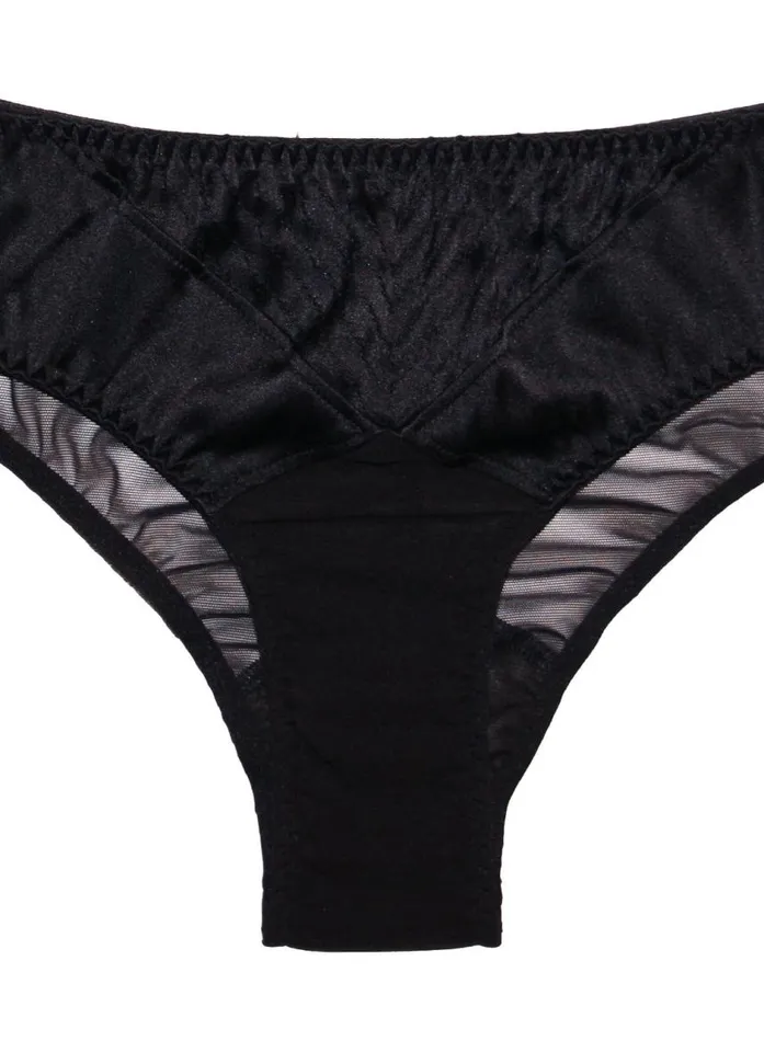 Fleur Du Mal Bridal Women Top Stitch Bikini Black Fleur Du Mal Bridal Women Top Stitch Bikini Black