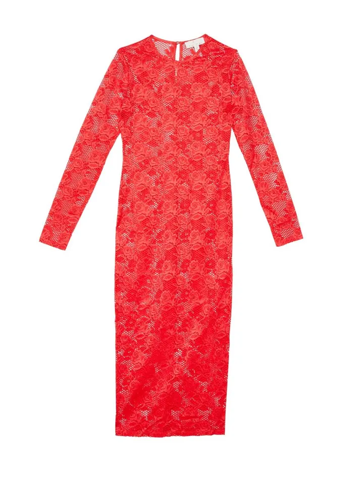 Fleur Du Mal Dresses Women Rosalia Lace Long Sleeve Dress Tamale Fleur Du Mal Dresses Women Rosalia Lace Long Sleeve Dress Tamale