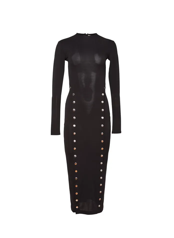 Fleur Du Mal Dresses Women Undo Me Dress Black Fleur Du Mal Dresses Women Undo Me Dress Black