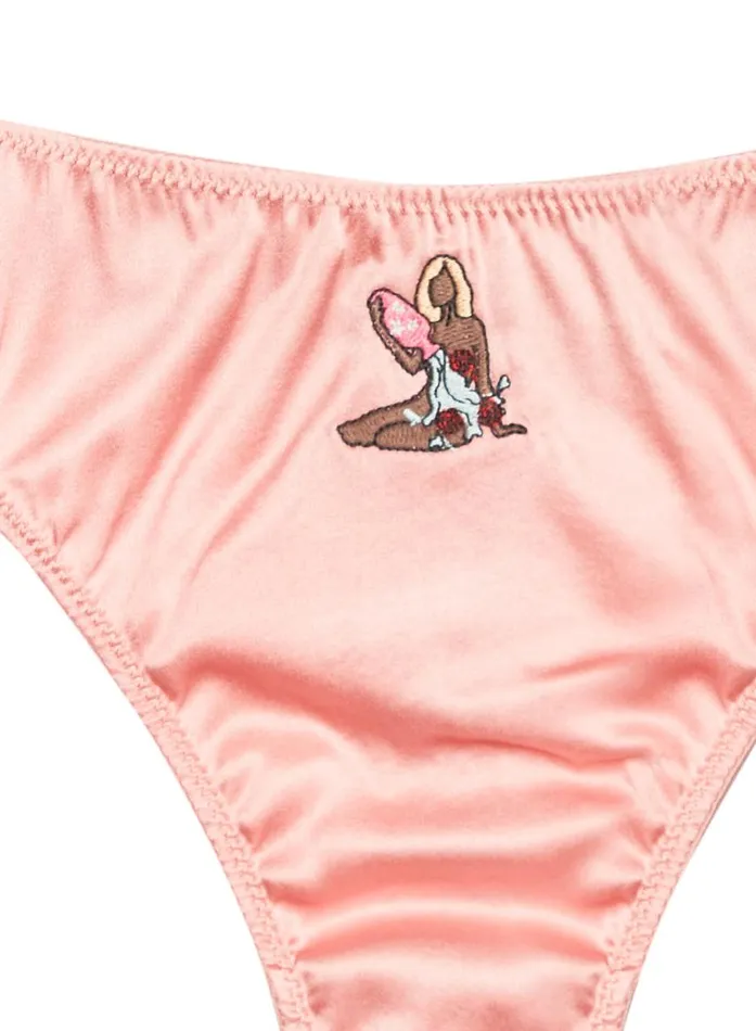 Fleur Du Mal Thongs Women Aquarius Zodiac Thong Aquarius Fleur Du Mal Thongs Women Aquarius Zodiac Thong Aquarius