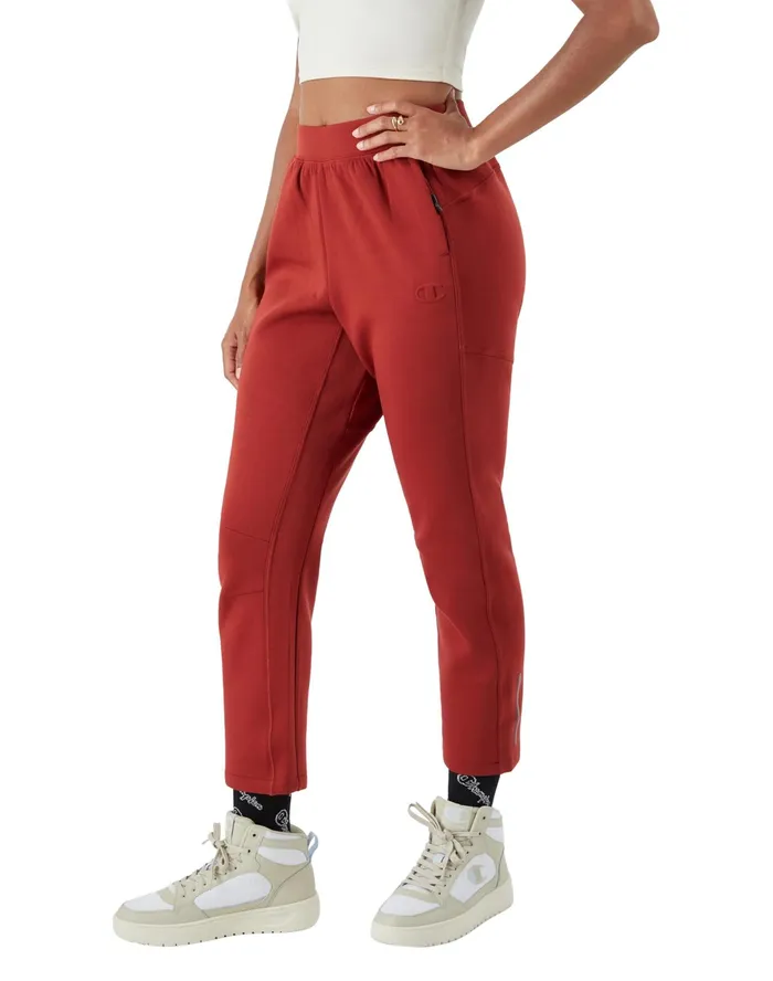 Flex Pants Debossed C Logo 27034 Autumn Clay Women Champion Pants
