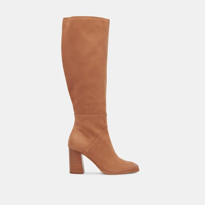 Fynn Boots Brown Nubuck Women Dolce Vita Boots and Booties