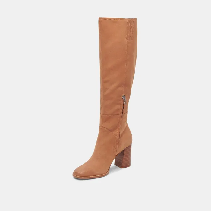 Fynn Boots Brown Nubuck Women Dolce Vita Boots and Booties
