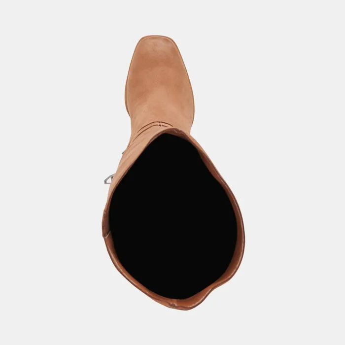 Fynn Boots Brown Nubuck Women Dolce Vita Boots and Booties
