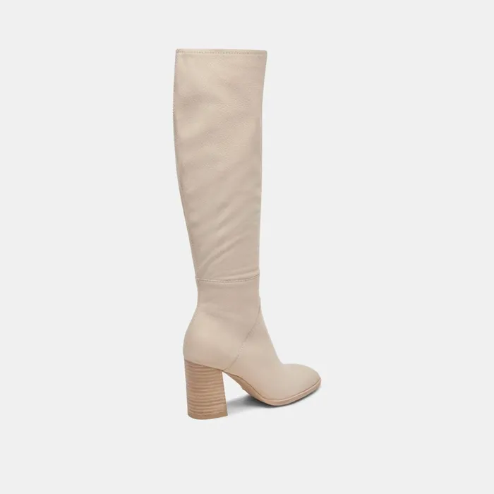 Fynn Wide Calf Boots Sand Nubuck Women Dolce Vita Boots and Booties