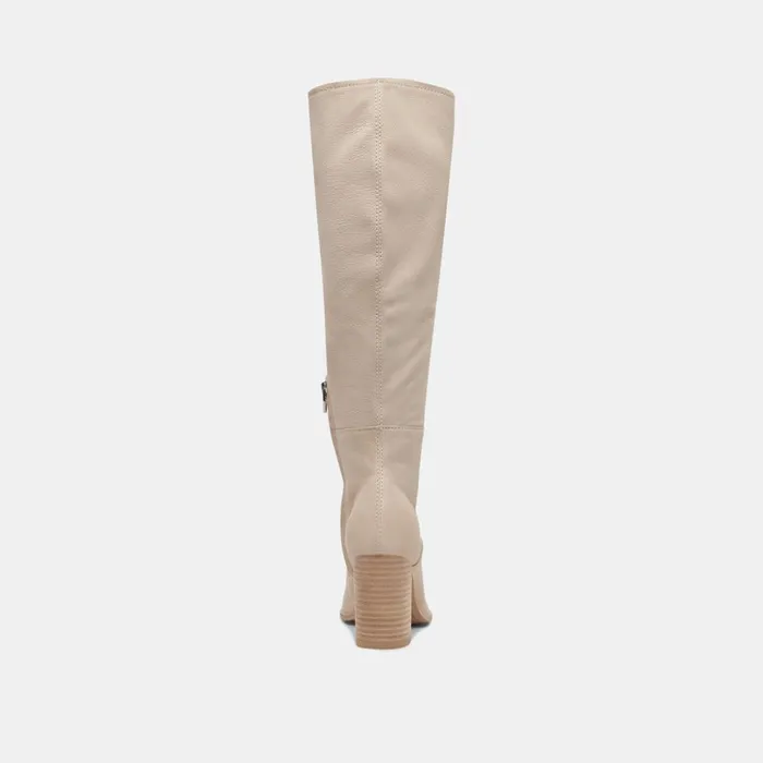 Fynn Wide Calf Boots Sand Nubuck Women Dolce Vita Boots and Booties
