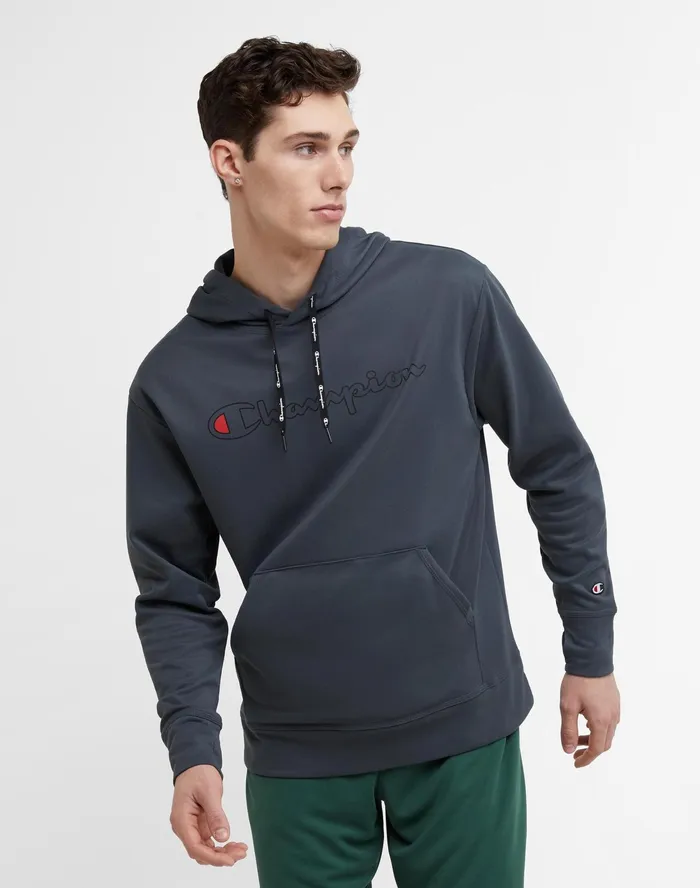 Game Day Hoodie C Logo Stealth Men Champion Hoodies and Sweatshirts