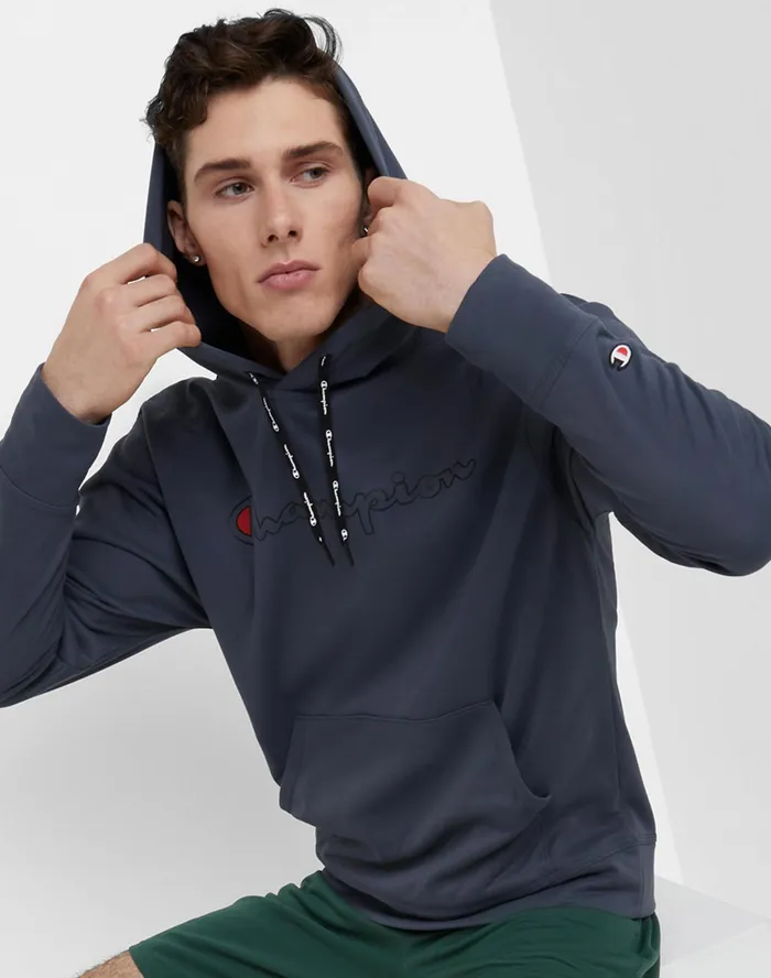 Game Day Hoodie C Logo Stealth Men Champion Hoodies and Sweatshirts