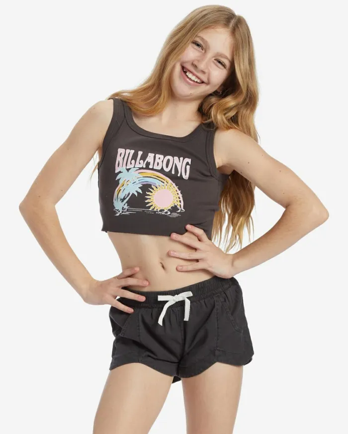 Girl039s Blissed Out TShirt Off Black Kids Billabong Girls039 Tops and Tees