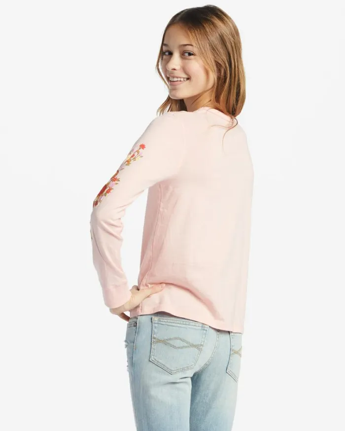 Girl039s Wild Flowers Bloom TShirt Soft Blush Kids Billabong Girls039 Tops and Tees