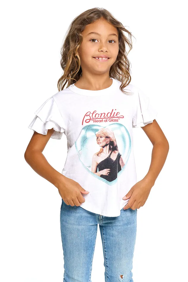 Girls Blondie Heart Of Glass Tops Chaser Brand Girls Blondie Heart Of Glass Tops Chaser Brand