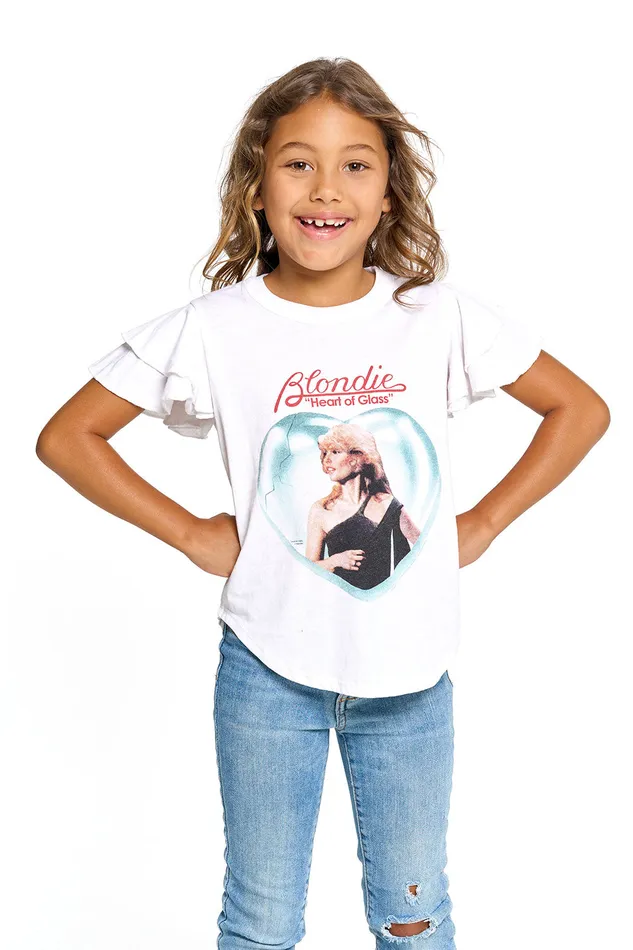 Girls Blondie Heart Of Glass Tops Chaser Brand Girls Blondie Heart Of Glass Tops Chaser Brand