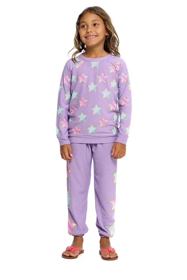 Girls Bottoms Chaser Brand Star Party Pants Girls Bottoms Chaser Brand Star Party Pants