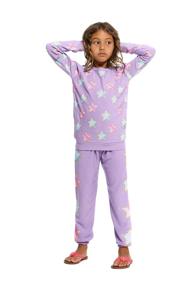 Girls Bottoms Chaser Brand Star Party Pants Girls Bottoms Chaser Brand Star Party Pants