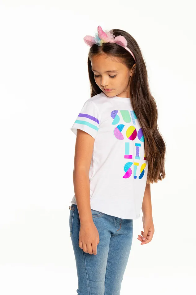 Girls Chaser Brand Cool Lil Sis Tops