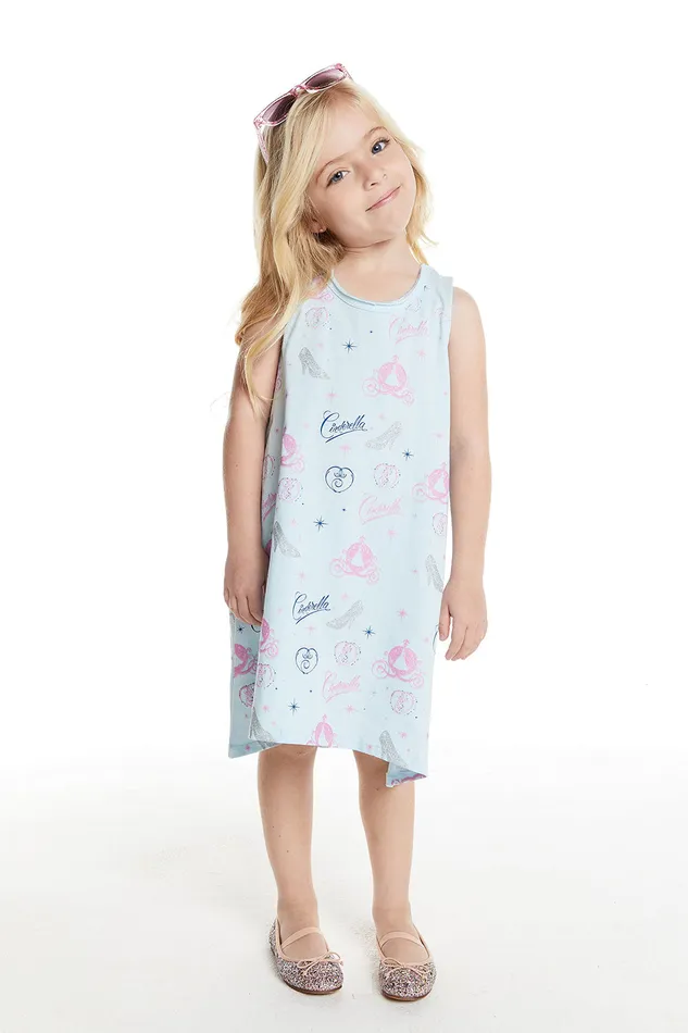 Girls Chaser Brand Disney Cinderella Glitter Carriage Dresses and Skirts