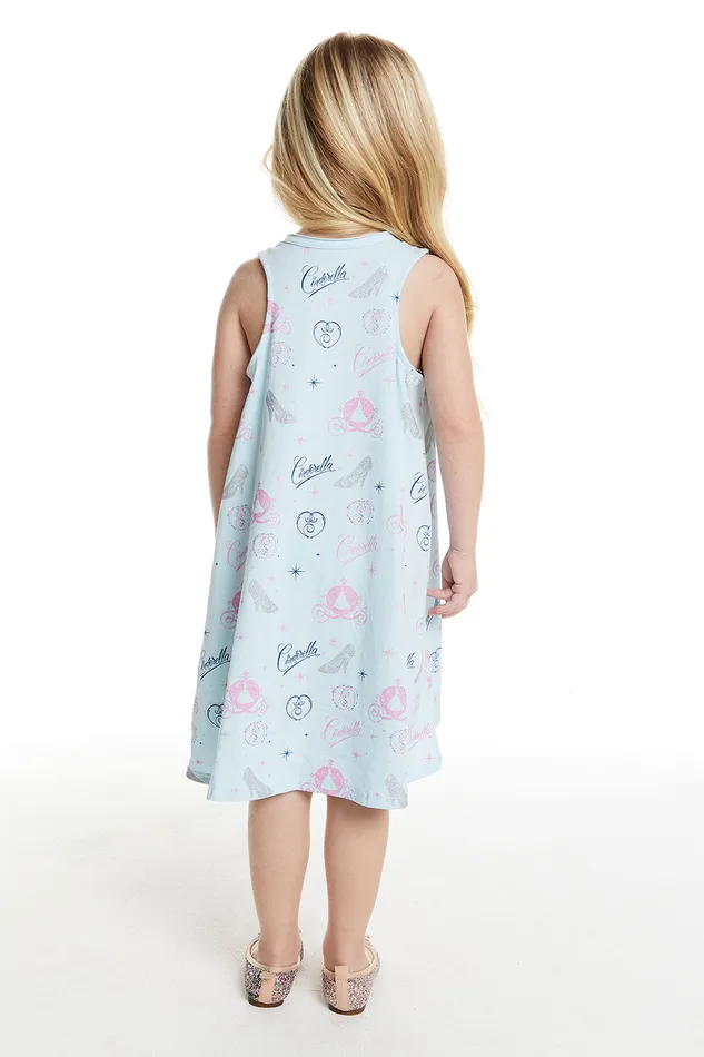 Girls Chaser Brand Disney Cinderella Glitter Carriage Dresses and Skirts