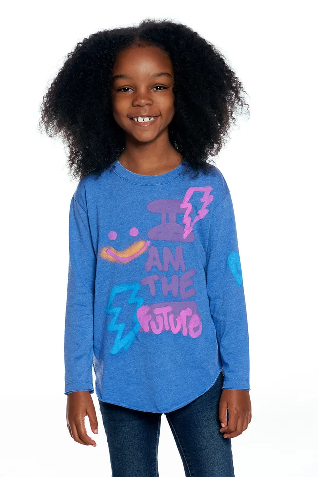 Girls Chaser Brand I Am The Future Tops
