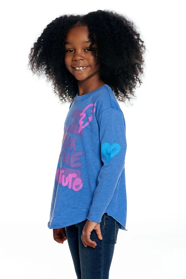 Girls Chaser Brand I Am The Future Tops Girls Chaser Brand I Am The Future Tops