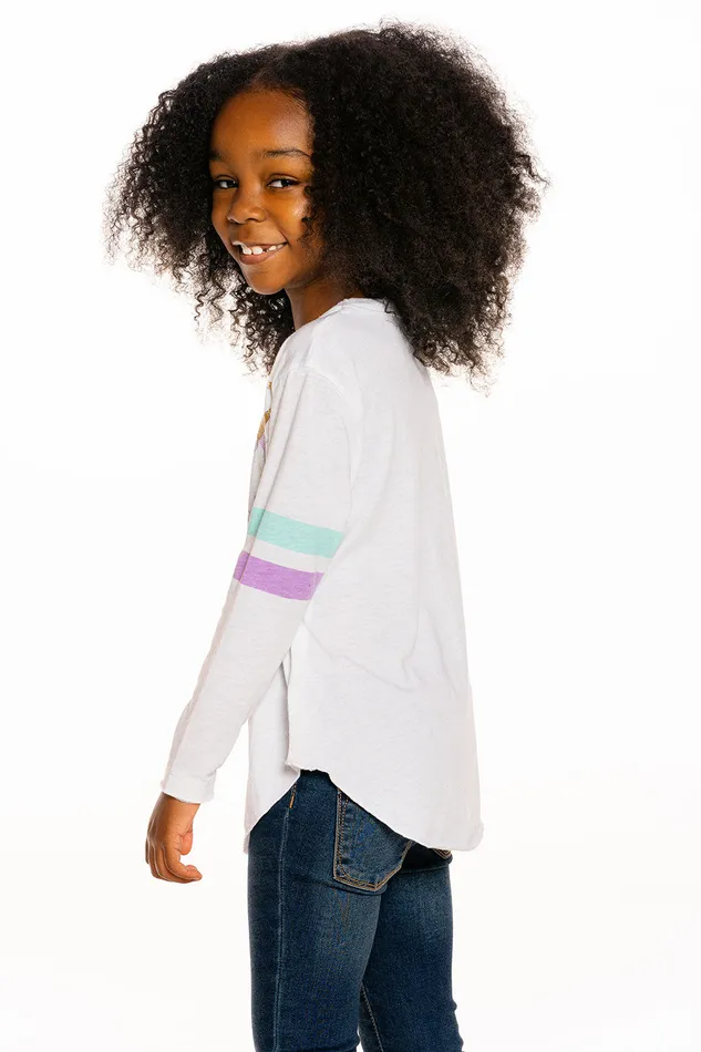Girls Chaser Brand Unicorn Stars Tops Girls Chaser Brand Unicorn Stars Tops