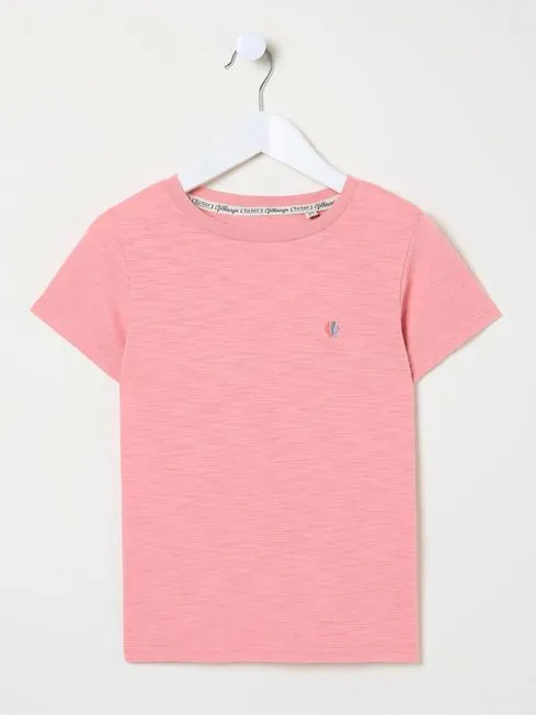 Girls Fatface Tops and TShirts Pink VW Summer Graphic TShirt