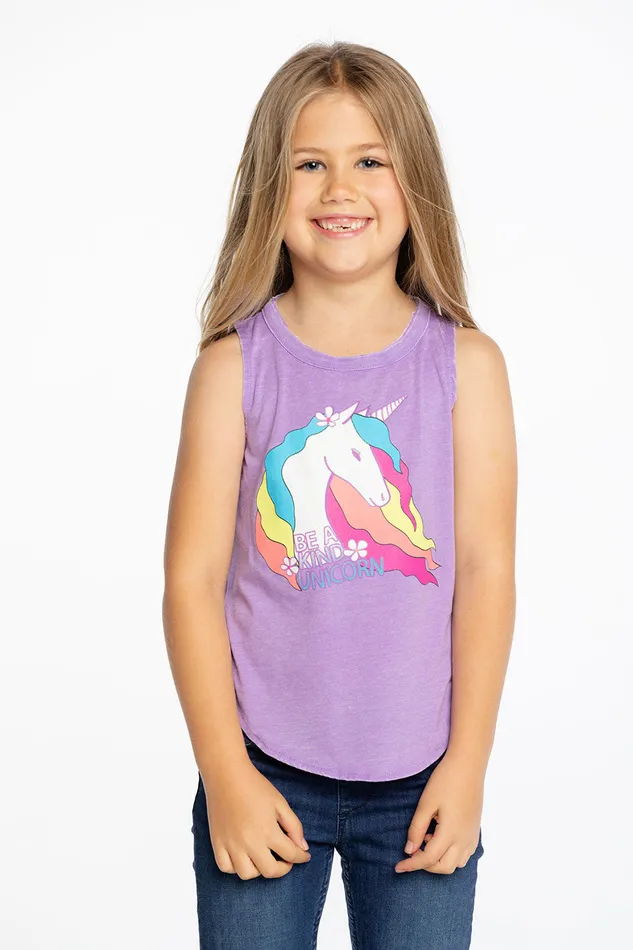 Girls Kind Unicorn Tops Chaser Brand