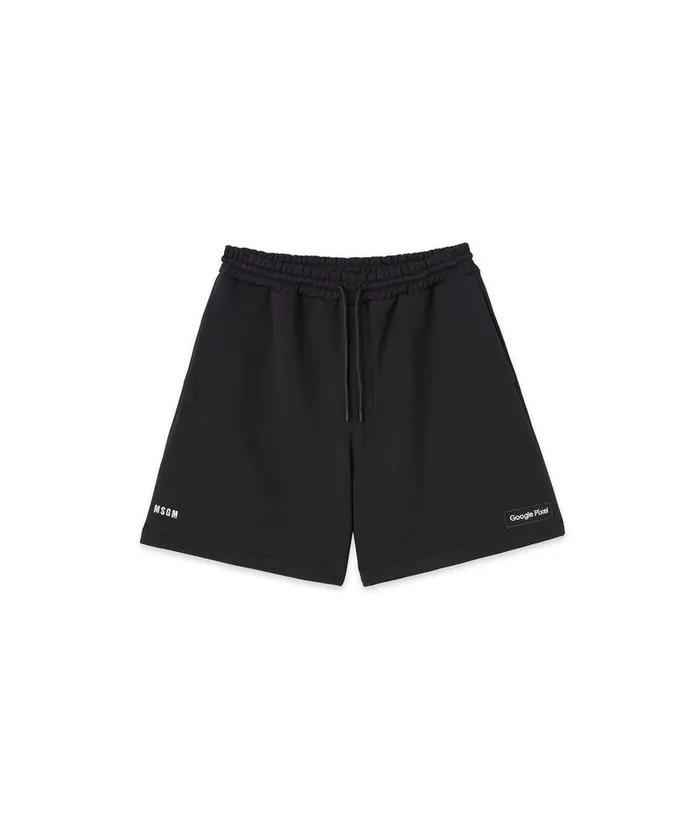 Google Pixel Logo Shorts Men MSGM Pants And Shorts