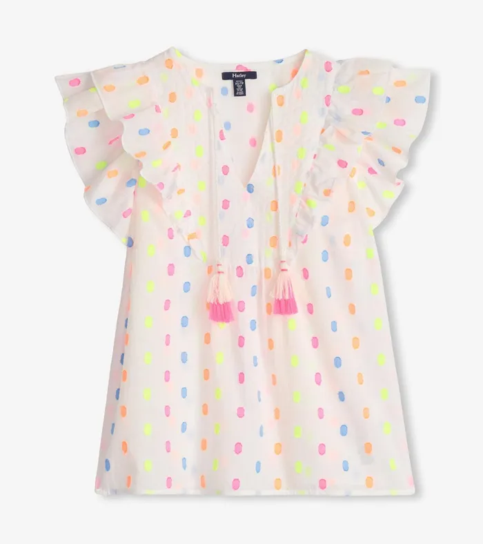 Hatley Alexa Popover 8211 Summer Dots Women Tops