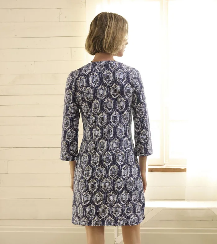 Hatley Ashley Dress 8211 Geo Batik Women Dresses