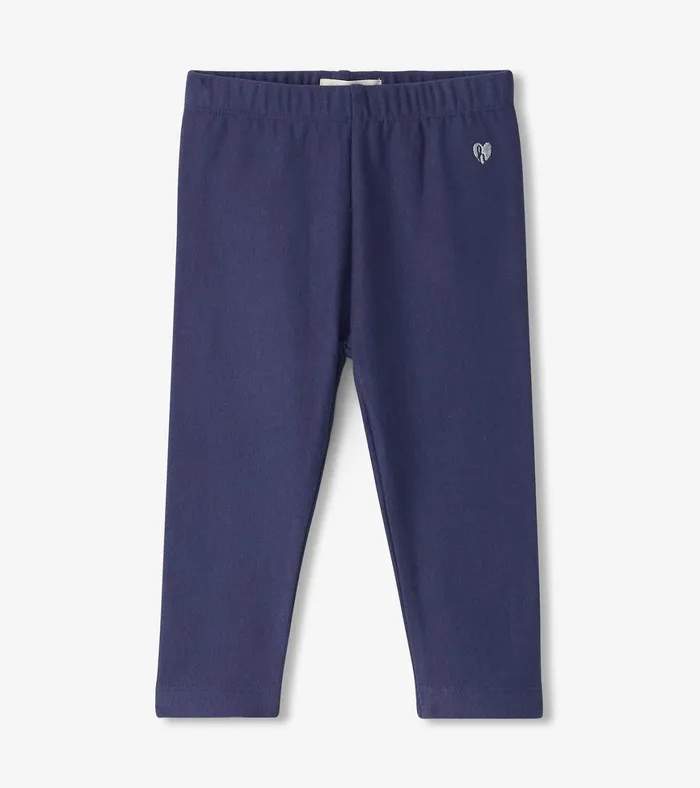 Hatley Baby Girls Navy Cozy Leggings Baby and Toddler Bottoms