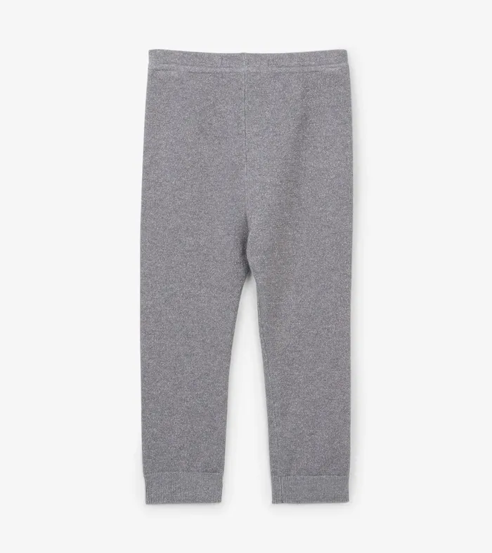 Hatley Baby Silver Glitter Cable Knit Leggings Baby and Toddler Bottoms