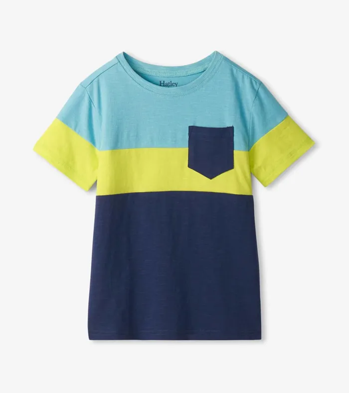 Hatley Boys Stillwater Panel Tee Boys Tops
