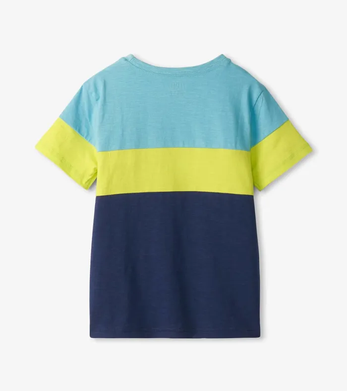 Hatley Boys Stillwater Panel Tee Boys Tops