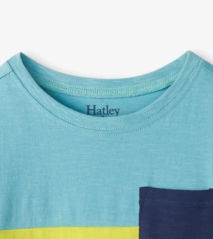 Hatley Boys Stillwater Panel Tee Boys Tops