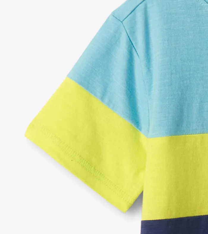 Hatley Boys Stillwater Panel Tee Boys Tops