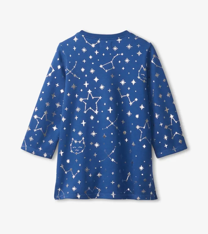 Hatley Constellation Terry Dress Baby and Toddler Dresses