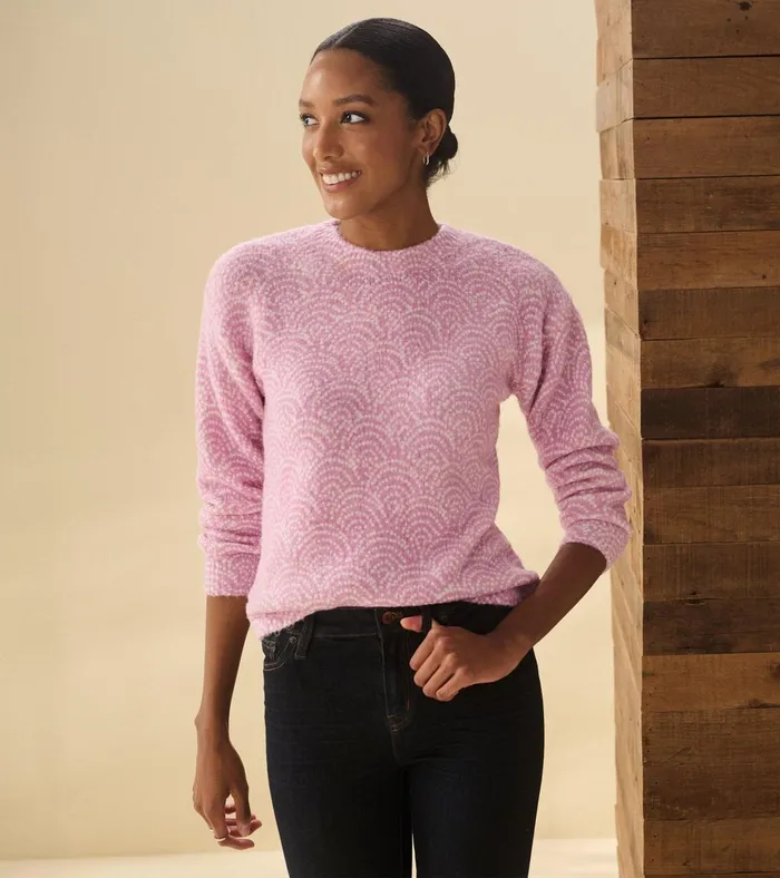 Hatley Ella Sweater 8211 Deco Dots Women Sweaters