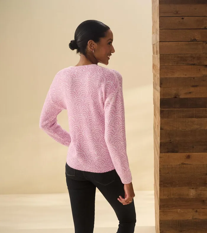 Hatley Ella Sweater 8211 Deco Dots Women Sweaters
